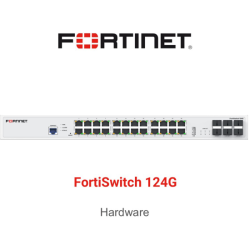 FORTISWITCH-124G L2 FORTIGATE SWITCH CON 24 P. MULTIGIGABIT 2.5G/1G/100M E 6 PORTE SFP+/SFP 10G/1G