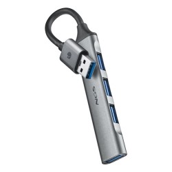 NGS MINI HUB 4 PORTE USB, 1 x USB 3.2 GEN1 E 3 x USB 2.0, PC E MAC