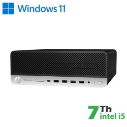 RINOVO HP PC REFURBISHED 600 800 G3 SFF I5-7X00 DDR4 16GB SSD 480GB W11P NO DVD 1Y + NORTON