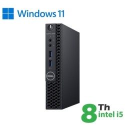 RINOVO DELL MINI PC REFURBISHED OPTIPLEX 3060-5060M I58X00 SODDR4 16GB SSD 480GB W11P UPG