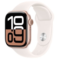 APPLE WATCH SERIES 11GPS + CELLULAR 42MM ROSE GOLD ALUMINIUM CASE WITH LIGHT BLUSH SPORT BAND - S/M